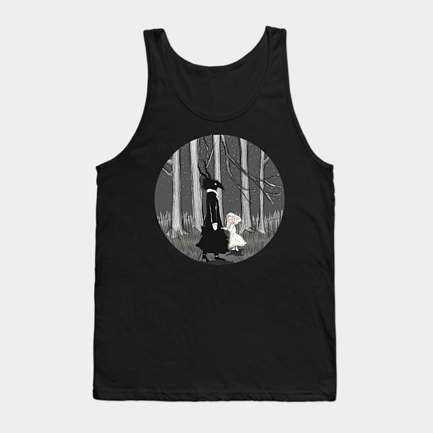 siuil a run. the girl from the other side in magical night Tank Top by jorge_lebeau